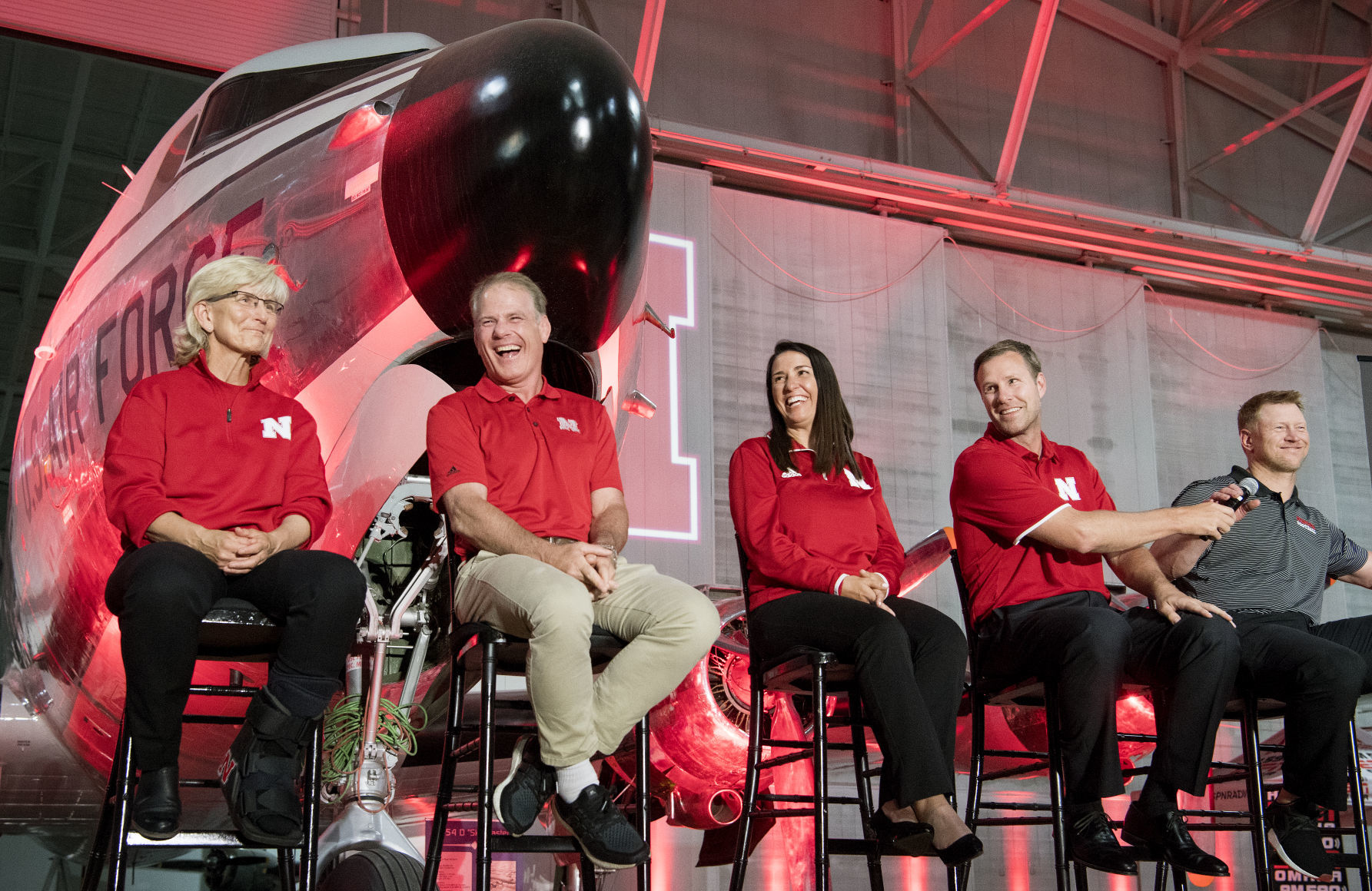 Husker coaches tour state, 5.30